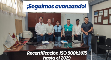 recertificación iso 9001