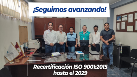 recertificación iso 9001